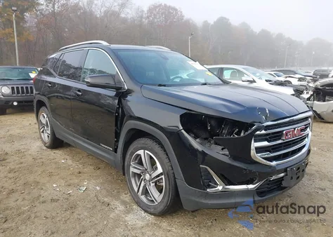 2021 GMC Terrain Fwd Slt из США, поврежденный, VIN 3GKALPEVXML302112
